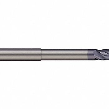 MICRO 100 Cor Rad End Mill 3/16 Carb 0.0100 rad, 14N072