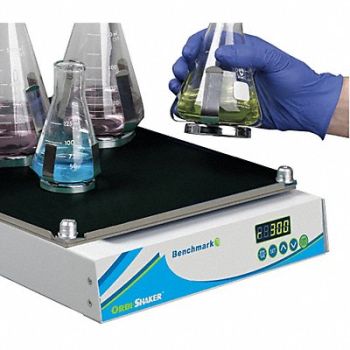 BENCHMARK SCIENTIFIC Clamp Univer Platform Flasks Tube Racks, 14N123