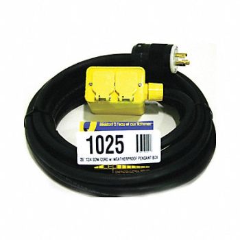 SOUTHWIRE Generator Cord w/Box 1 Box 25ft 20A, 14N233