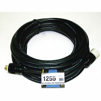SOUTHWIRE Extension Cord 50ft 12Ga 20A SOW Blk, 14N240