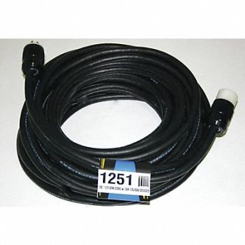 SOUTHWIRE Extension Cord 100ft 12Ga 20A SOW Blk, 14N241