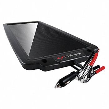 SCHUMACHER ELECTRIC Solar Battery Charger 2.4 W, 14N886