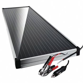 SCHUMACHER ELECTRIC Solar Battery Charger 15W, 14N888