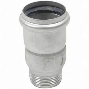 BLUCHER Adapter 316 SS 2 x 2 in Pipe Size Socket, 14P011