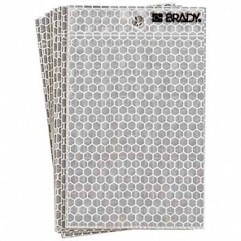 BRADY Blank Labels Blank 5 in W PK10, 14R088