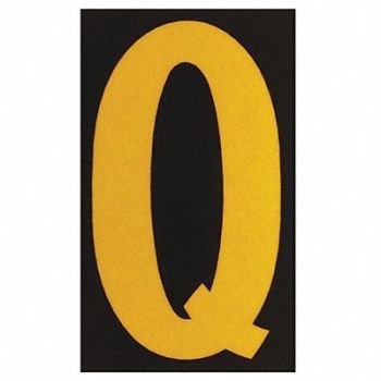 BRADY Reflective Numbers And Letters Q PK25, 14R235