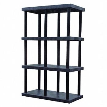 STRUCTURAL PLASTICS Plstc Shelf 24inx75inx48inShlfLdCp 425lb, 14U093
