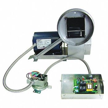 TJERNLUND Induced Draft Blower High Temp 10 In, 14U179