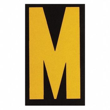 BRADY Reflective Numbers And Letters M PK25, 14V789