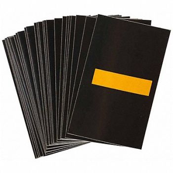 BRADY Reflective Numbers And Letters Dash PK25, 14R085