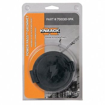 KNAACK Grommet Rubber Black, 14V883