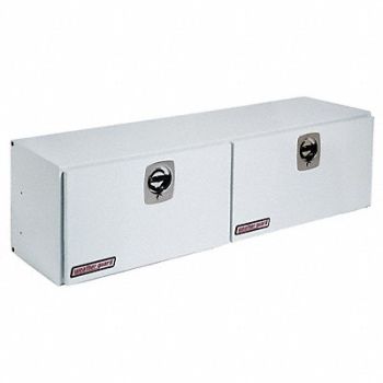 WEATHER GUARD Topside Truck Box White 64-1/4 in W, 14V936