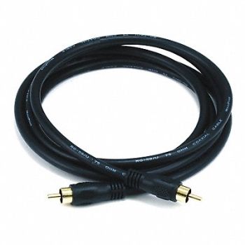 MONOPRICE A/V Cable RCA Coaxial M/M 6ft, 14X046