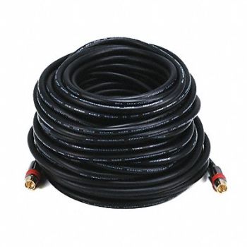 MONOPRICE A/V Cable RCA Coaxial M/M CL2 rated 75ft, 14X057