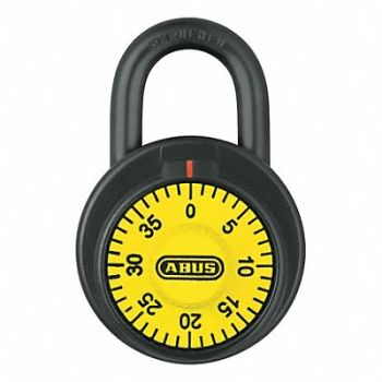 ABUS Combination Padlock 2 in Round Black, 14Z326