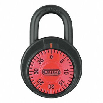 ABUS G3498 Combination Padlock 2 in Round Black, 14Z327