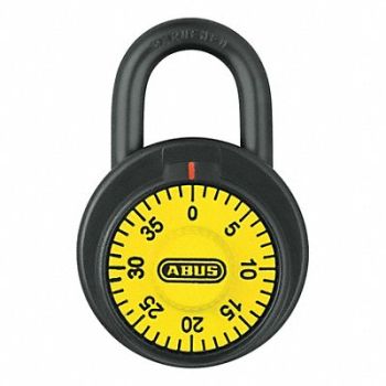 ABUS G3498 Combination Padlock 2 in Round Black, 14Z329
