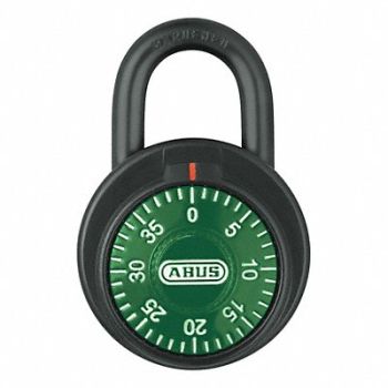 ABUS G3498 Combination Padlock 2 in Round Black, 14Z330