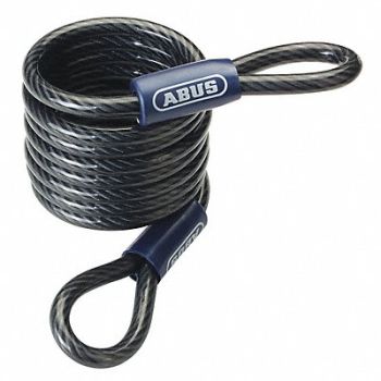 ABUS Coiled Security Cable Black, 14Z335