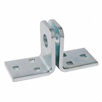 ABUS Hasp Fixed Zinc Plated PK2, 14Z366
