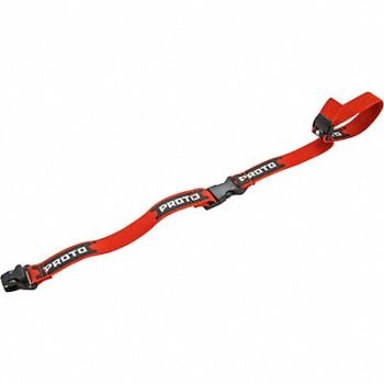 PROTO Hard Hat Lanyard 23 in Red, 24AL31