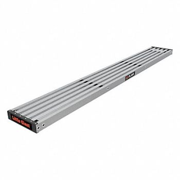 LITTLE GIANT Adj. Aluminum 2-Person Plank 73 in L, 803J18