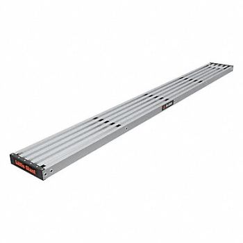 LITTLE GIANT Adj. Aluminum 2-Person Plank 73 in L, 803J19