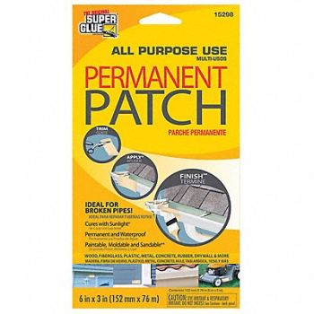 SUPER GLUE Patching Compound Yellow, 1FBH3