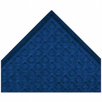 CONDOR E5381 Carpeted Entrance Mat Blue 4ft. x 6ft., 8YGF9