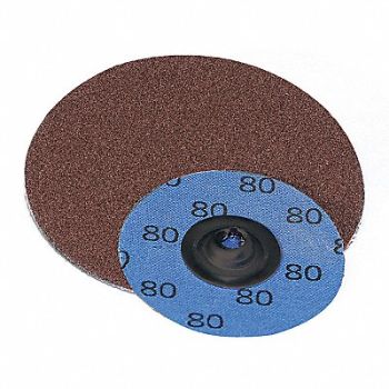 SUPERIOR ABRASIVES Coated QC Disc A/O 3 Type R Grit 60, 152T44
