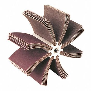 SUPERIOR ABRASIVES Bore Polisher 1-1/2-2 ID A/O Grit 80, 153D40