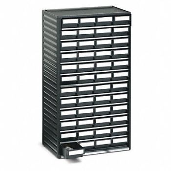 TRESTON ESD Small Parts Drawer Unit 48 Drawers, 157H36