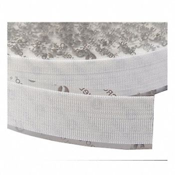 VELCRO BRAND Hook Tape Fastener 1 W White, 15A771