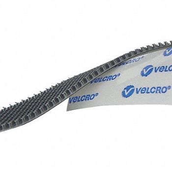 VELCRO BRAND Hook Tape Fastener 1 W Silver, 15A779