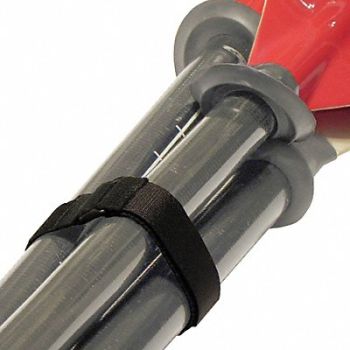 FASTENATION Cinch Strap Black 1x18 PK10, 15A787