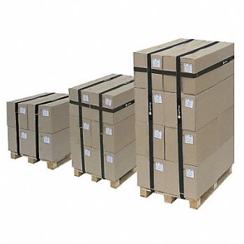 FASTENATION Strap Cinch Strap For Pallets Blk PK10, 15A791