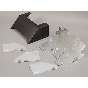 LEGRAND Transition Black Steel Transitions, 15A809