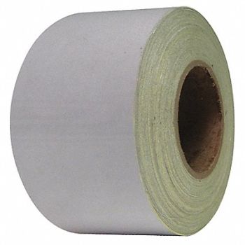 GRAINGER APPROVED Floor Tape White 3 inx150 ft Roll, 15D049
