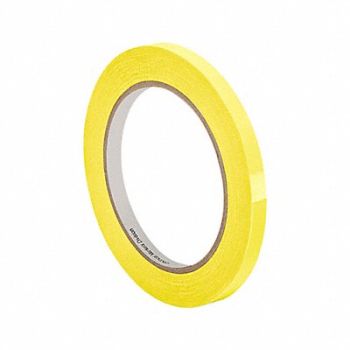 3M Elec Tape 216 ft Lx1/2 in W 2 mil Yellow, 15D066