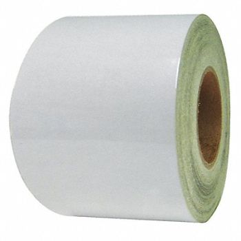 GRAINGER APPROVED Floor Tape White 4 inx150 ft Roll, 15D147
