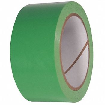 GRAINGER APPROVED Floor Tape Green 2 inx216 ft Roll, 15D720