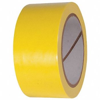 GRAINGER APPROVED Floor Tape Yellow 2 inx216 ft Roll, 15D726