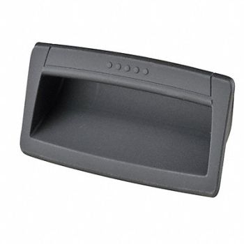 ELESA Recessed Pull Handle Snap-In Polyamide, 15E731