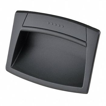 ELESA Recessed Pull Handle Snap-In Polyamide, 15E732