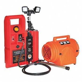 AIR SYSTEMS INTERNATIONAL Confined Space Kit Emergency Response, 15E885