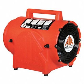 AIR SYSTEMS INTERNATIONAL Conf. Space Fan Axial 1/3HP 8 in 115VAC, 15E886