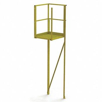 TRI-ARC Crossover Platform 92 in H Perforated, 15E933