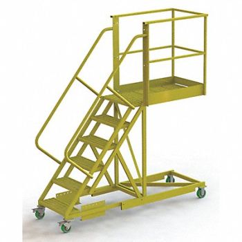 TRI-ARC Rollng Ldr Unasmbld Hndrl Platfm 60 In H, 15E974