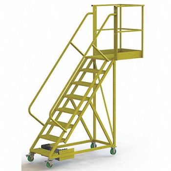 TRI-ARC Rollng Ldr Unasmbld Hndrl Platfm 80 In H, 15E996
