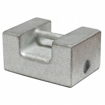 RICE LAKE WEIGHING SYSTEMS Weight Grip Hndle 1lb Cast Iron Class 7, 15F058